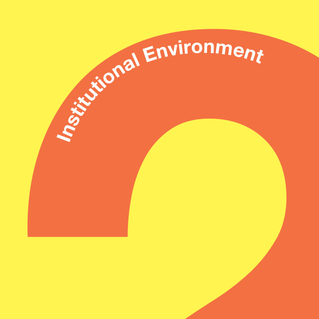 2. institutional environment